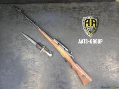 W+F Karabiner 31 (umgebaut) mit nummerngleichem Bajonett 7.5x55 (GP11) - Zustand 2