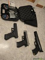 3 Luftpistolen (SIG Sauer, Glock, alte Gamo Klassiker
