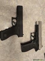 3 Luftpistolen (SIG Sauer, Glock, alte Gamo Klassiker