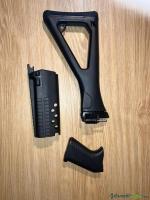 SIG 552 Schaftset in Schwarz