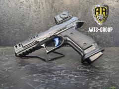 Pistole Walther Q5 Match SF Champion 9mm Para - Mit Aimpoint Acro P2 - Zustand 1