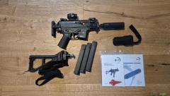 APC 9 PRO G mit B&T Schalldämpfer SMG/PDW RQD Compact und viel Zubehör!