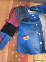 TRUTTMANN Schiessjacke für Profis. Dickes Leder! INKL: Handschuh