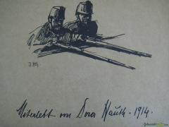 An der Grenze , 1914