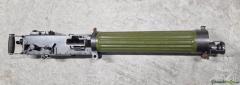 Colt-Vickers-Maschinengewehr auf Stativ in ausgezeichnetem Zustand.
