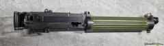 Colt-Vickers-Maschinengewehr auf Stativ in ausgezeichnetem Zustand.