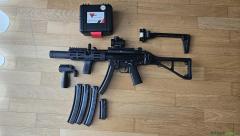 Heckler & Koch SP5K 9x19mm NATO Parabellum