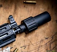 Blast Deflector - ALPHA BLAST DIVERTER - BLACK NITRIDE - M14X1LH