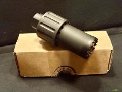 Blast Deflector - ALPHA BLAST DIVERTER - BLACK NITRIDE - M14X1LH