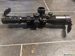 S&B PM II 3-12x50 P1 Bryant mit B&T 25MOA Blockmontage