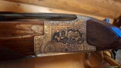 Fusil de chasse superposé Laurona Eibar 12/70