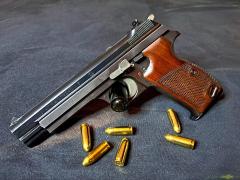 !!! Gut erhaltene SIG P210 + 270 Schuss + Zubehör !!!