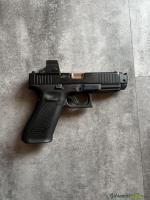 Glock 45 MOS 9mm, mit Ramjet+Afterburner und Holosun EPS MRS