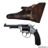 W+F Bern Mod. 1882 / 29, Kal. 7.5mm, inkl. Holster