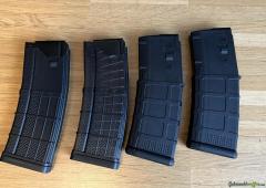 Vier neuwertige 30er Magazine für AR-15