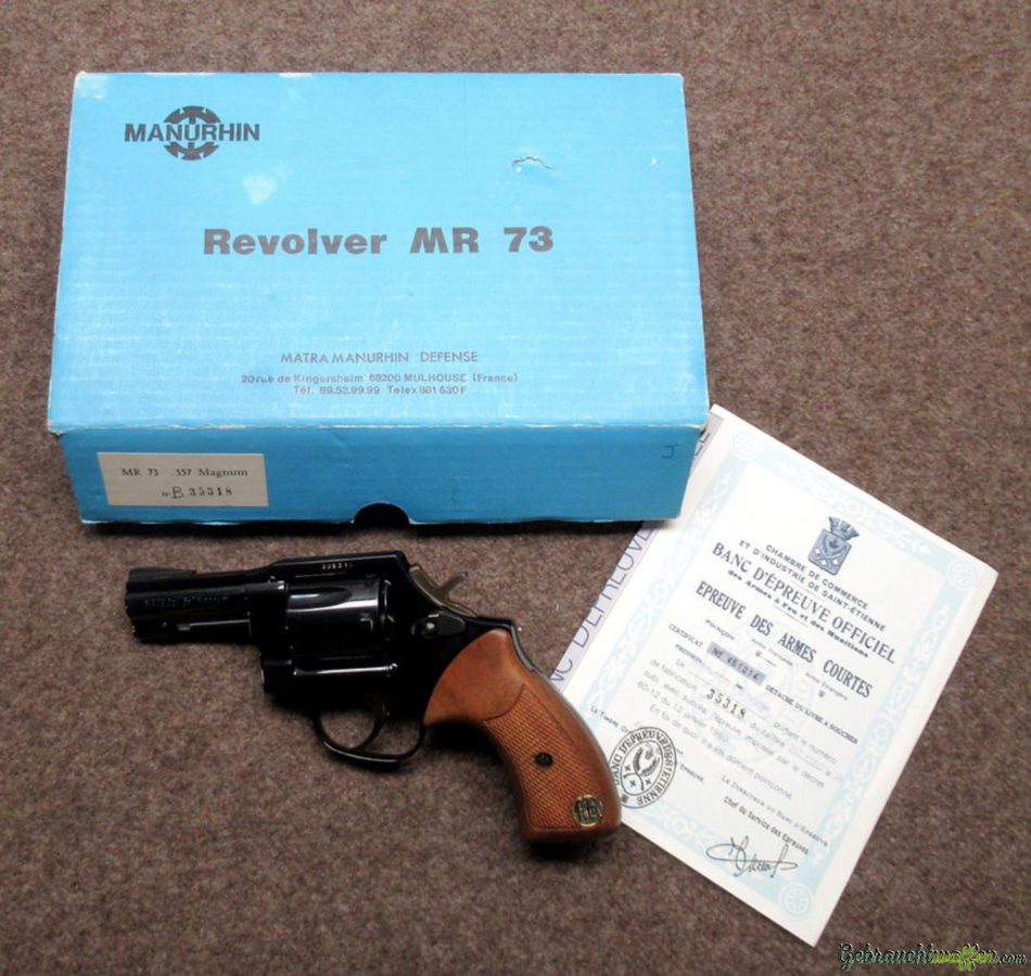 Revolver MANURHIN mod. MR73 cal. .357mag — Bild 3