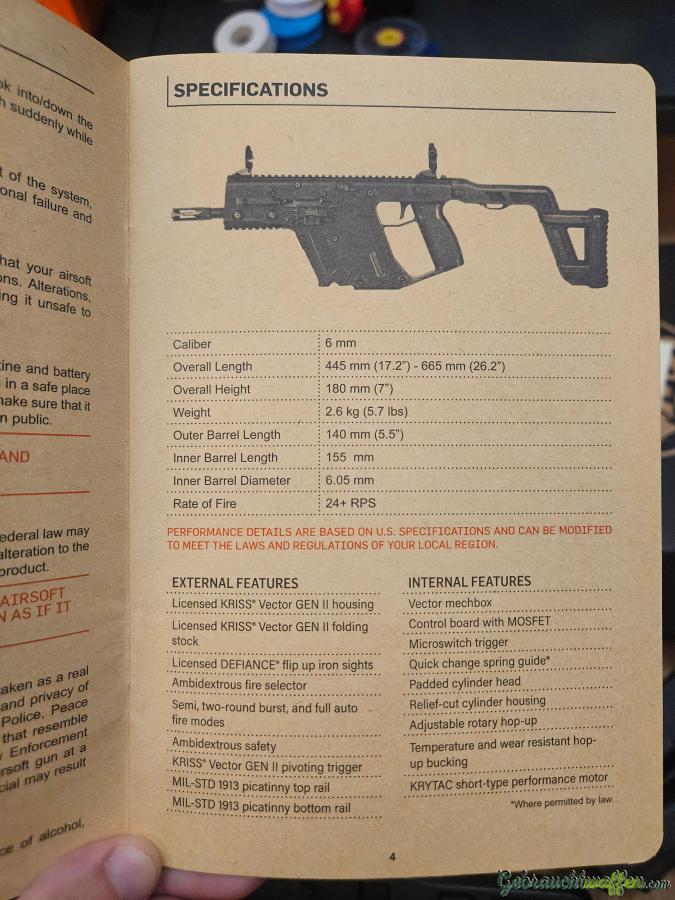 Krytac Kriss Vector — Bild 3