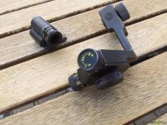 K-Diopter W+F Bern K31 Karabiner mit Korntunnel-Irisblende
