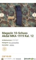 Neue Selbstladeflinte Akdal (Eksen) MKA1919 12/76 SCHNÄPCHEN