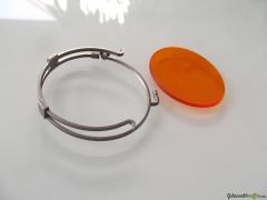 Champion 42mm Linsenhalter mit Orangefilter für Schiessbrille
