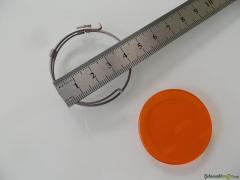 Champion 42mm Linsenhalter mit Orangefilter für Schiessbrille
