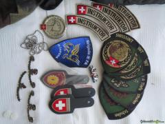 CH Armee, Badge, Swissint, Regenschutz, Helm