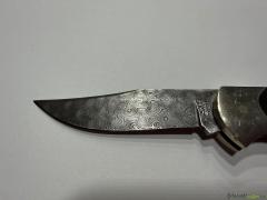 Sammlermesser Böker Damast + Ebenholz, 300 Lagen