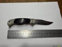 Sammlermesser Böker Damast + Ebenholz, 300 Lagen