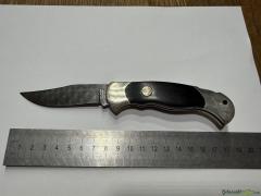 Sammlermesser Böker Damast + Ebenholz, 300 Lagen