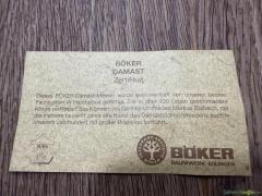 Sammlermesser Böker Damast + Ebenholz, 300 Lagen