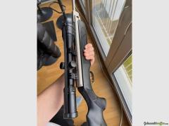 Weihrauch HW 35K F Black Silence – 4,5 mm, inkl. Schalldämpfer & Zielfernrohr + Tasche