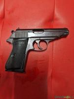 Walther PP-Kriegspistole mit Markierungen (siehe Fotos), Kal. 32 ACP