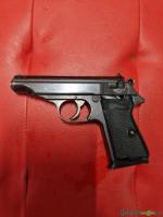 Walther PP-Kriegspistole mit Markierungen (siehe Fotos), Kal. 32 ACP