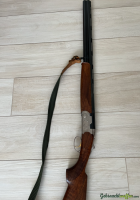 neuwertige Bockdoppelflinte, Beretta 687 Silver Pigeon-II, Kal 12/76