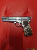 verchromte Luger M80, Kal. 9x19 mm, in ausgezeichnetem Zustand