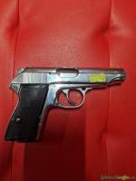 Mauser SLP1 Verchromte Waffe .32 ACP / 7.65x17mm Browning SR
