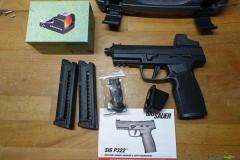 SIG-Sauer P322 .22 LR Long Rifle