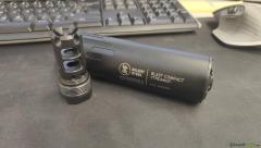 Silent Steel Blast Deflector mit Kompensator M14x1lh
