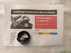 6-Farbfilter zu Stgw90