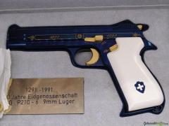 SIG P210 Helvetica