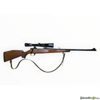 Repetierbüchse RWS Modell 89, Kal. 7.5x55 mit Zielfernrohr Schmidt&Bender 6x42