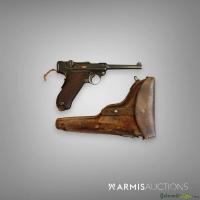 Pistolet semi-automatique d'ordonnance DWM 1900
