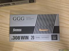 308win GGG Sierra Match King 190gr