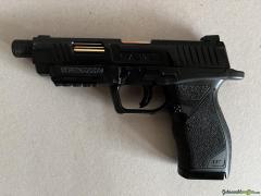 Co2-Pistole Umarex SA-10 4.5/.177 blowback, Pellets u. BBs