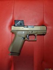 Glock 43X combo mit COA Coyote  9x19mm Parabellum/Luger/NATO