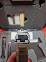 Steyr Mannlicher M A2 MF griffstück oliv, Trapez visieren 9x19mm Parabellum/Luger/NATO