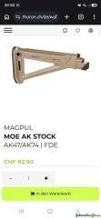 Verkaufe Ak47 Akm Ak74 Teile