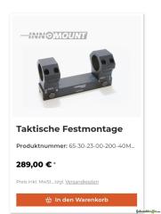 Blockmontage INNOMOUNT TACTICAL