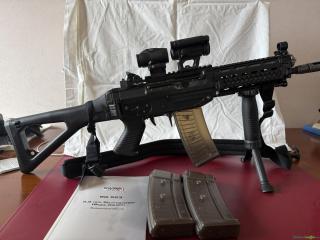 Sturmgewehr Sig-Sauer 553 SB (Stgw 04/07) Kal:5,6mm , Schwarz
