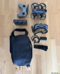 DJI Avata 2 Drohne mit Fernsteuerung, Brille, Fly More Pack und Zubehör
